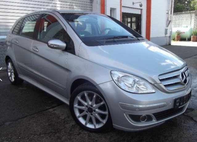 Left hand drive MERCEDES B CLASS B200 CDI  DPF SPECIAL EDITION